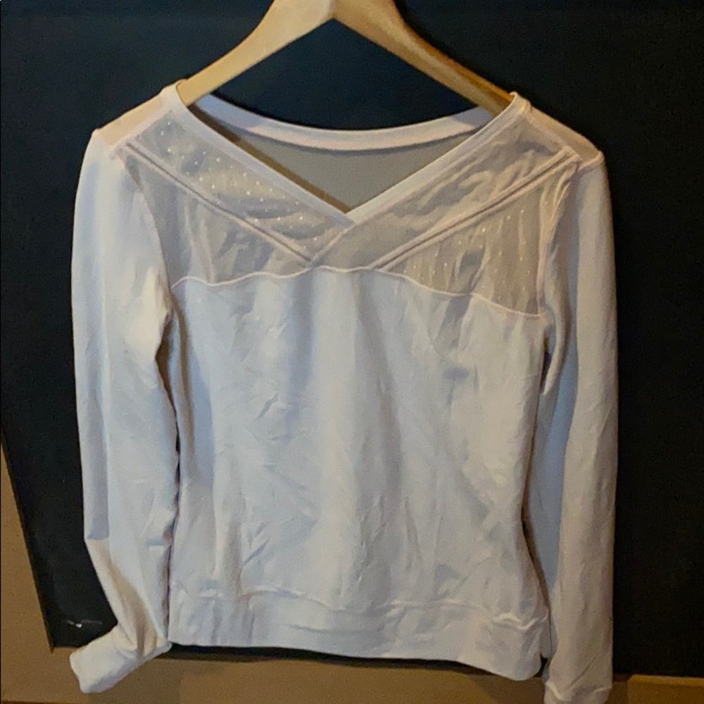 Soft pink lululemon T-shirt